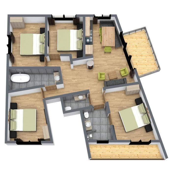 Aparthotel Herzblick Gmbh Зее Экстерьер фото